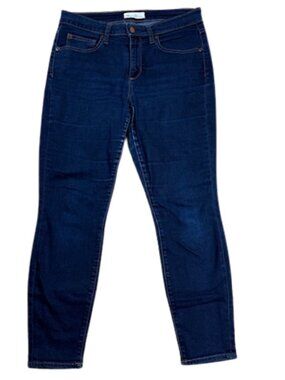 Gap Curvy True Skinny Jeans 31R Dark Wash Stretch Mid Rise